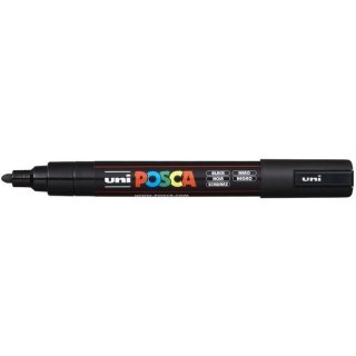 MARKER Z FARBĄ PLAKATOWĄ UNI PC-5M POSCA CZARNY