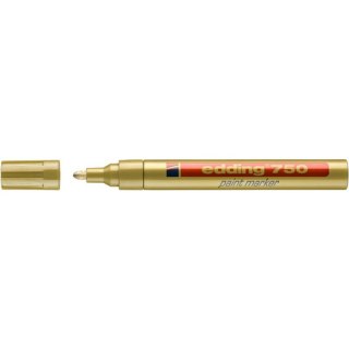 Marker olejowy Edding 750 złoty