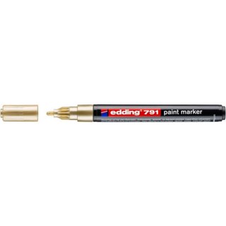 Marker olejowy Edding 791 złoty