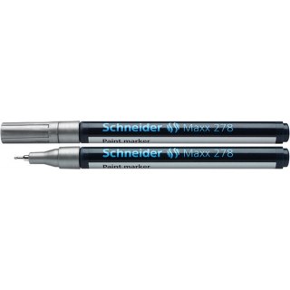 Marker olejowy Schneider Maxx 278 srebrny