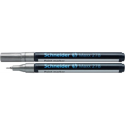 Marker olejowy Schneider Maxx 278 srebrny
