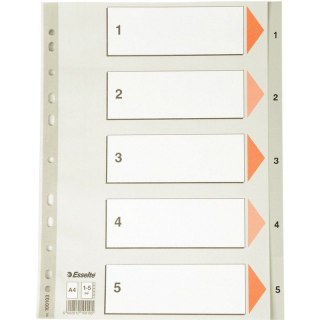 PRZEKŁADKI PP ESSELTE A4 1-5