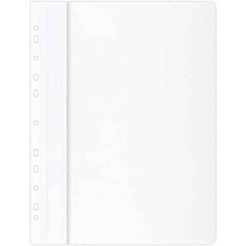 Skoroszyt wpinany Office Products A4 PP biały (25)