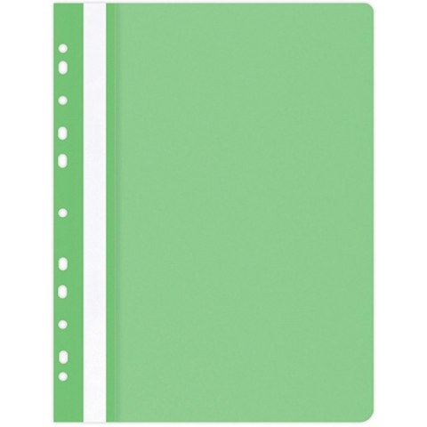 Skoroszyt wpinany Office Products A4 PP jasnozielony (25)