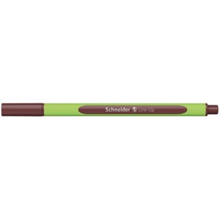 Cienkopis Schneider Line-Up 0.4mm ciemnobrązowy