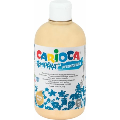 Farba tempera Carioca 500ml łososiowa
