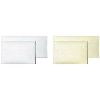 KOPERTY OZDOBNE GALERIA PAPIERU 158*158mm BIAŁE (10)