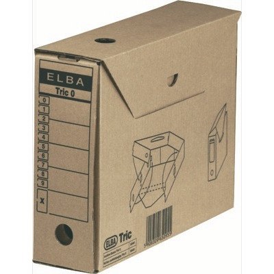 PUDŁO DO ARCHIWIZACJI ELBA A4/95mm TRIC 0