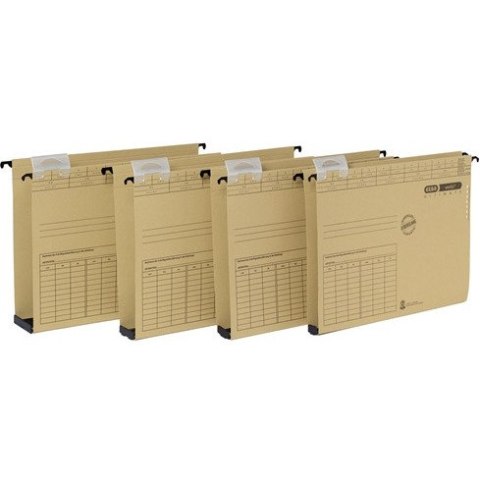 TECZKA ZAWIESZANA ELBA A4/3cm BRĄZOWA