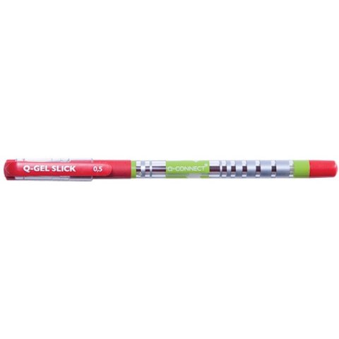 Długopis żelowo-fluidowy Q-Connect 0.5mm czerwony