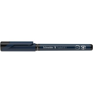 Pióro kulkowe Schneider Topball 811 czarne