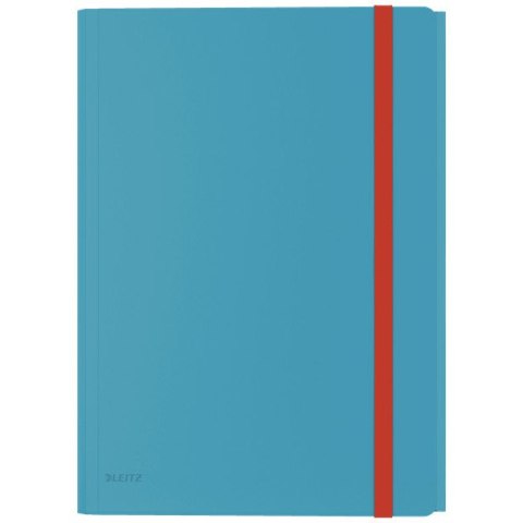 Taczka PP z gumką Leitz Cosy A4 niebieska