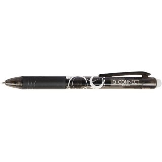 Długopis wymazywalny Q-Connect 1.0mm czarny