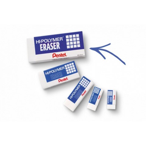 Gumka Pentel Hi-Polymer 47x107x22mm biała