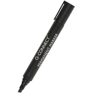 Marker permanentny Q-Connect 3-5mm ścięty czarny
