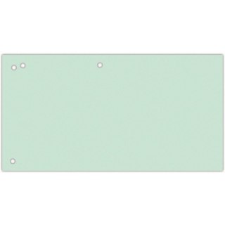 Przekładki kartonowe Office Products 1/3 A4 zielone (100)