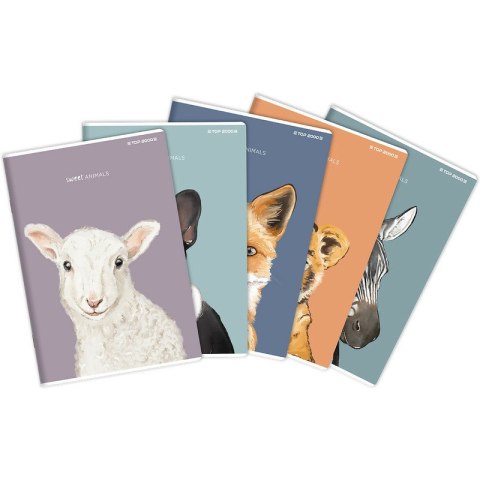 Zeszyt Top 2000 Sweet Animal A5/16k gładki