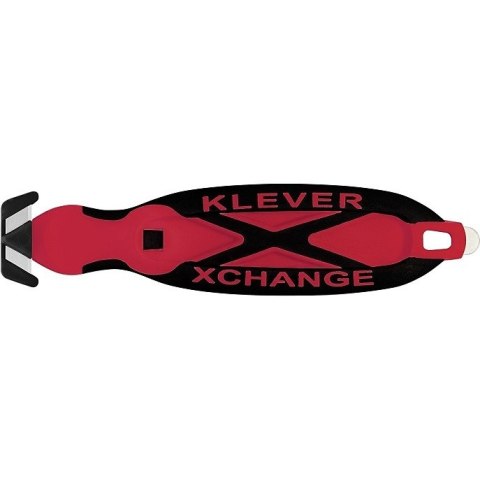 Nóż bezpieczny Klever XChange 20 czerwony