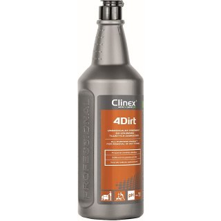 Preparat CLINEX 4Dirt 1L, do usuwania tłustych zabrudzeń