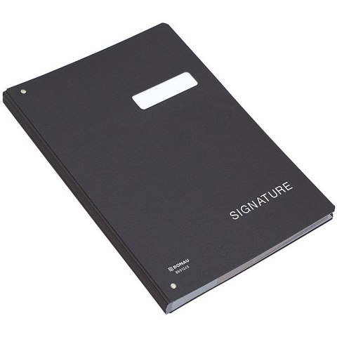 Teczka do podpisu DONAU, karton, A4, 450gsm, 20-pr