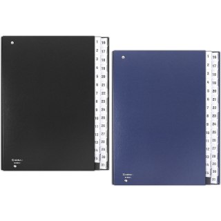 Teczka korespondencyjna DONAU, karton, A4, 1-31, g