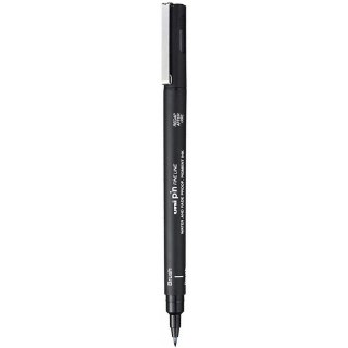 Cienkopis kreślarski Uni Pin-200 brush jasnoszary
