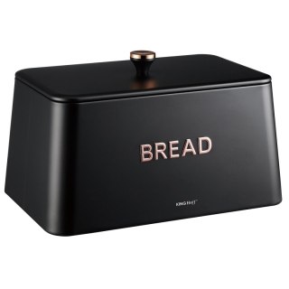 ELEGANCKI CHLEBAK STALOWY KINGHOFF KH-1949 CZARNY