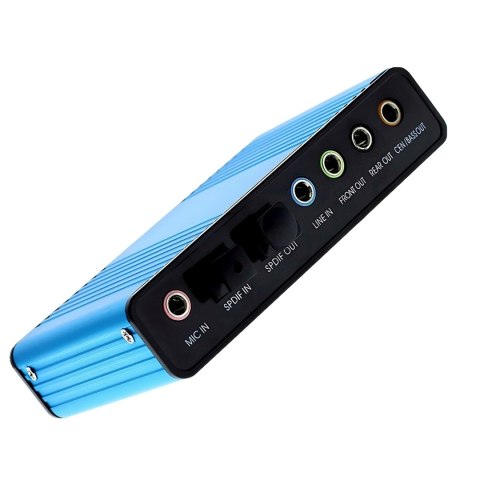 Karta muzyczna dźwiękowa zewnętrzna 5.1 / 7.1 USB