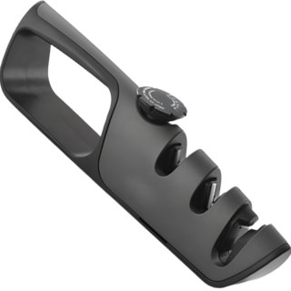 Ostrzałka osełka do noży nożyczek ręczna 3 fazy