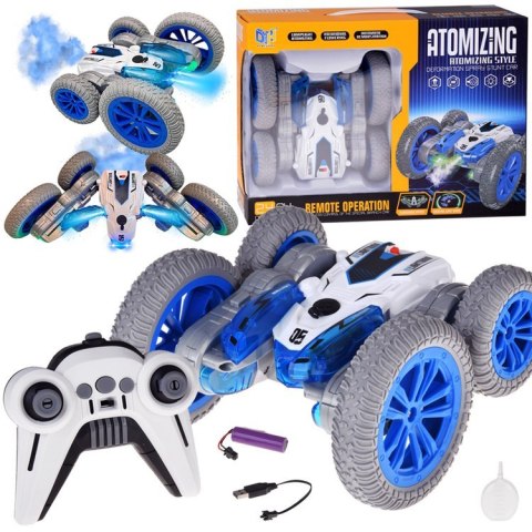 Zdalnie sterowane SUPER SZYBKIE auto STUNT - para wodna i światło RC0729