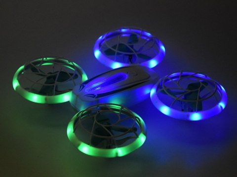 Quadcopter Led Dron efektowne Oświetlenie Super Akrobacje + pilot RC0737