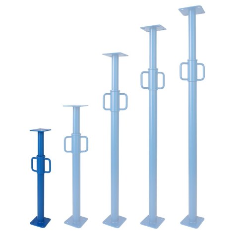 Stemple budowlane regulowane 200-350cm podpory stropowe teleskopowe stalowe