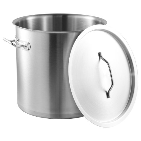 GARNEK GASTRONOMICZNY Z POKRYWĄ STALOWĄ 25L KINGHOFF KH-1963
