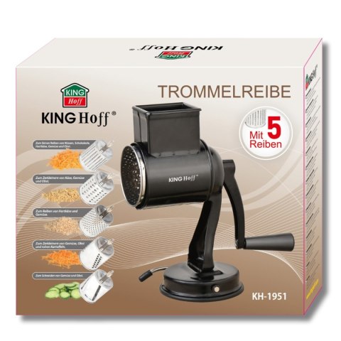 MASZYNKA TARKA BĘBNOWA DO TARCIA OWARZYW ORZECHÓW SERA KINGHOFF KH-1951