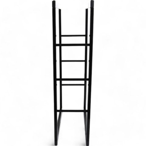 Stojak na Drewno Kominkowe Bituxx Stalowy Smukły Design 150cm