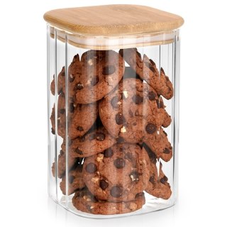 SZKLANY POJEMNIK KUCHENNY NA PRODUKTY SYPKIE 1,1L 229250