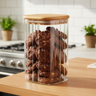 SZKLANY POJEMNIK KUCHENNY NA PRODUKTY SYPKIE 1,1L 229250