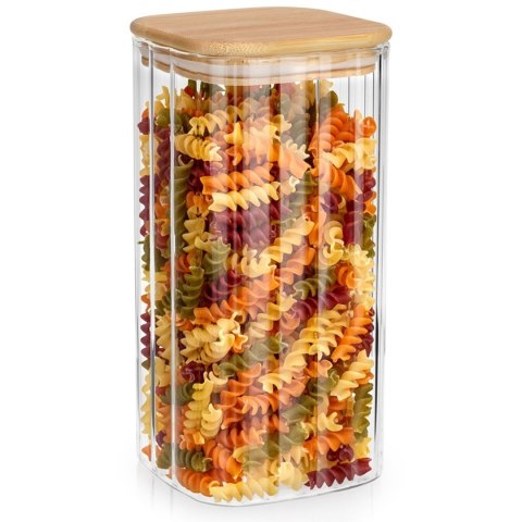 SZKLANY POJEMNIK KUCHENNY NA PRODUKTY SYPKIE 1,6L 229249