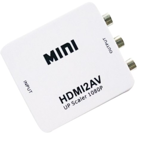 Adapter konwerter RCA AV CINCH - HDMI Full HD 5 V