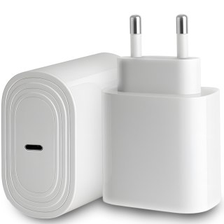 Ładowarka sieciowa zasilacz USB-C 20 W - biała