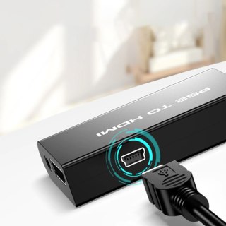 Przejściówka adapter PS2 - HDMI Jack 3.5 mm