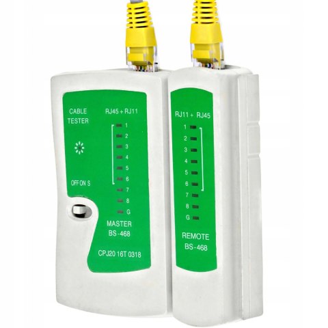Tester kabli sieciowych internetowych RJ45 RJ11
