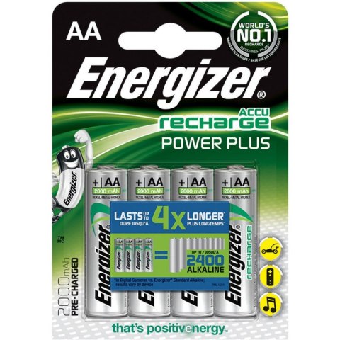 Akumulatorki Energizer Power Plus AA HR6 2000mAh (4)