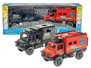 Radiowóz i wóz strażacki transportowe 2szt