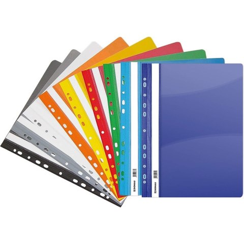 Skoroszyt wpinany Donau A4 PCV zielony (10)