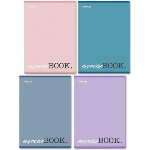 Zeszyt Office Products A5/80k linia mix kolorów