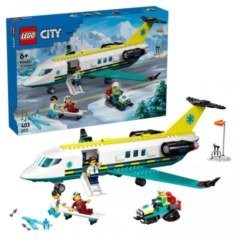 LEGO(R) CITY 60465 Samolot pogotowia ratunkowego