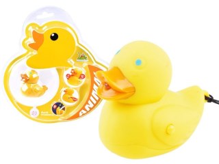 Kolorowy brelok do kluczy KACZKA - Zawieszka z światło + dźwięk ZA3527