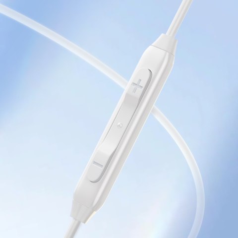Zestaw słuchawkowy słuchawki douszne USB-C JR-EC05 białe