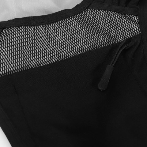 Kamizelka odblaskowa do biegania z kieszeniami - czarna